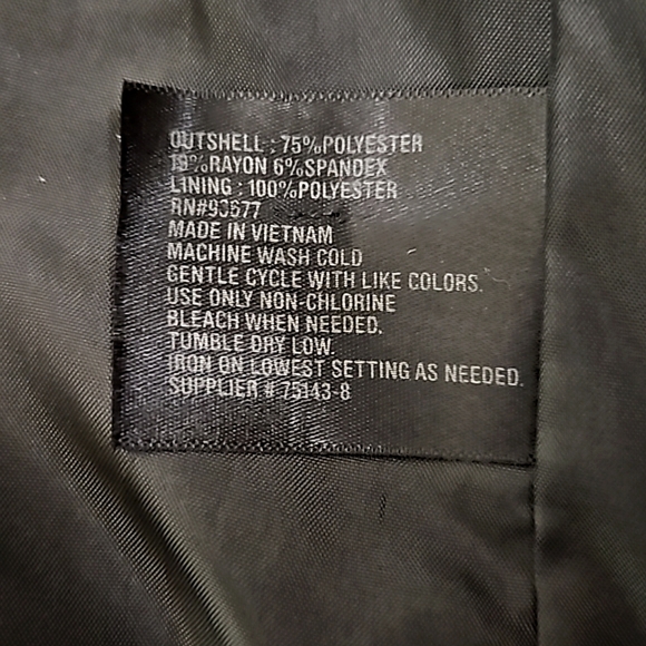 Worthington Classic Regular Fit Blazer Size Large - Picture 5 of 6